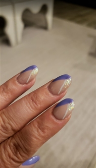 Painted nails at Gloss Salon
